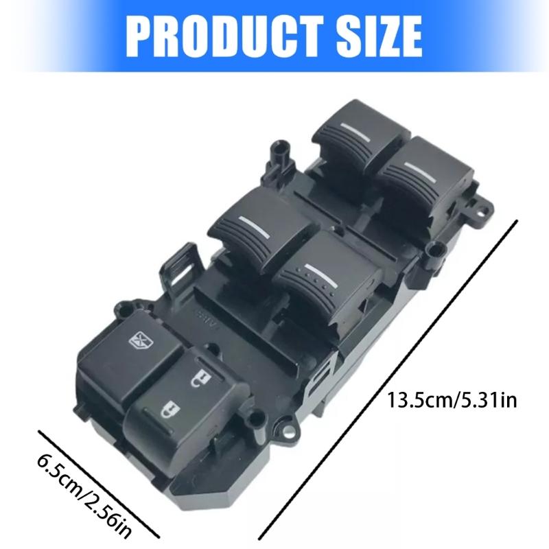 Car Power Window Switch 35750-TZ5-A01 35750TZ5A01 Electric Power Window Regulator Switch for 3.5L 2014-2020
