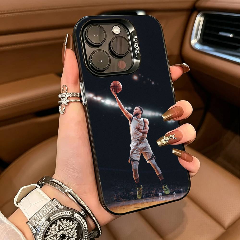 30 Stephen- C-Curry Phone Case For IPhone17 16 11 12 13 14 15 16 Pro Max Plus Cover Colored Silver Funda Bumber