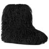 UGG Classic Short Fluff Momma Sheepskin Warm Versatile Slip-On Snow Boots Women Boots Black 1180050-BLK