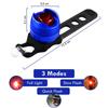 Rear Bike Tail Light Mini Strap-On LED Micro Bicycle Lights Bright red LED Waterproof