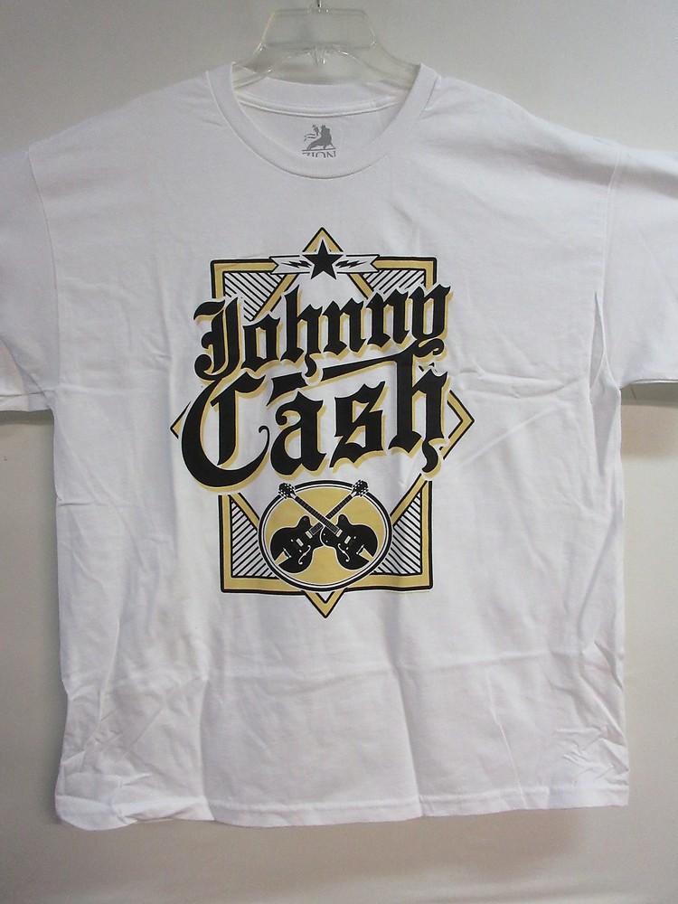 JOHNNY CASH OFFICIAL MERCH 2013 GUITARS BAND CONCERT MUSIC T- SHIRT LARGE Unisex T-Shirt S