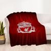 Liverpool Football Club Deken Warm Decor Geweldig Voor Kantoorstoel Bed Picknicks Vier Seizoenen Universeel Digitale Print