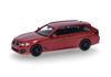 Helpa 1/87 Alpina B5 Touring Red Metallic B5 Touring HO Scale Die-Cast Model Car