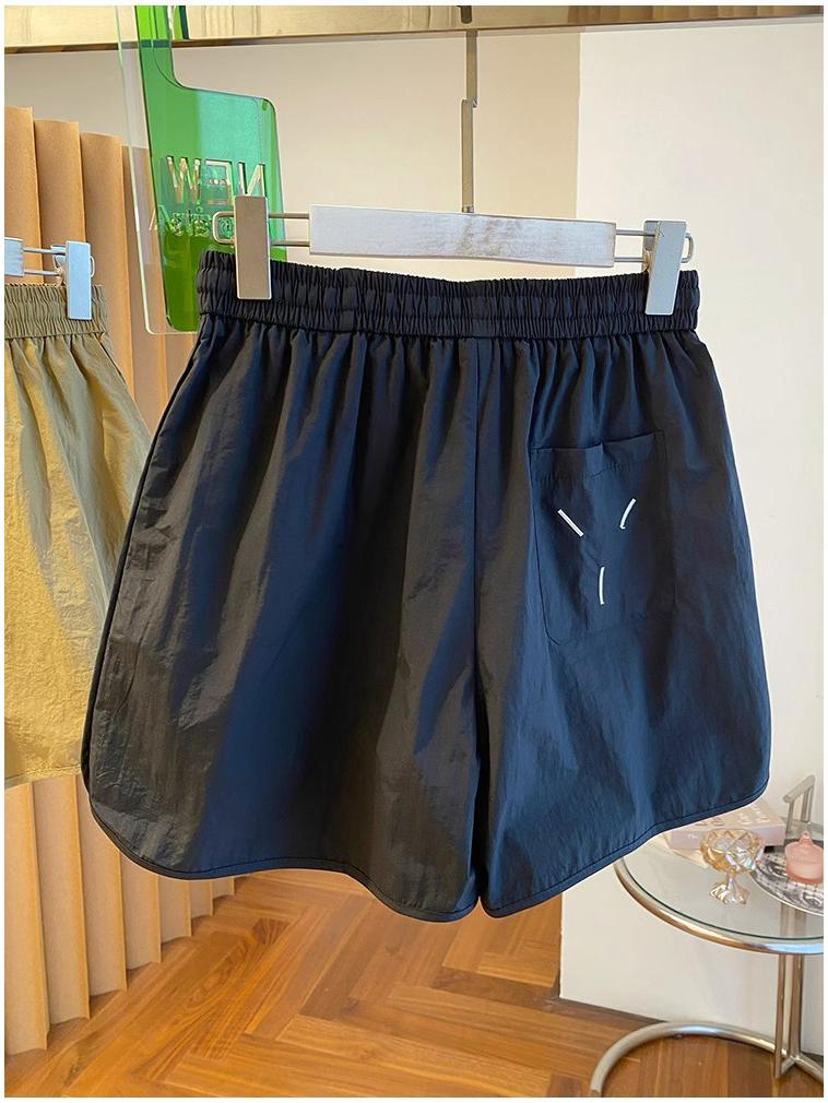 2024 Women's Quick-Dry High Waist Loose Sports Shorts - Slim Fit, Elastic, Wide-Leg, All-Match Summer Casual Wear