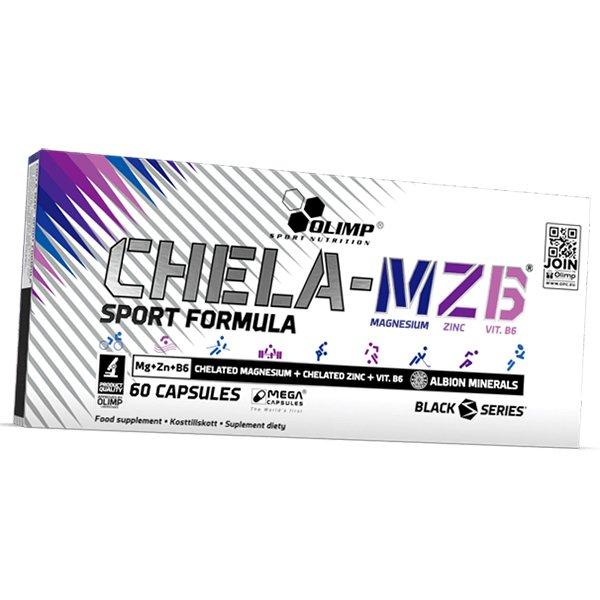 

Цинк Магній Б6 для спортсменів, Chela-MZB, Olimp Nutrition (08283009) 60caps