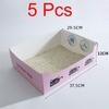 Disposable Cat Litter Box PP Waterproof Cat Toilet Oversized Folding Cat Portable Outdoor Temporary Car Box Cat Toilet Special