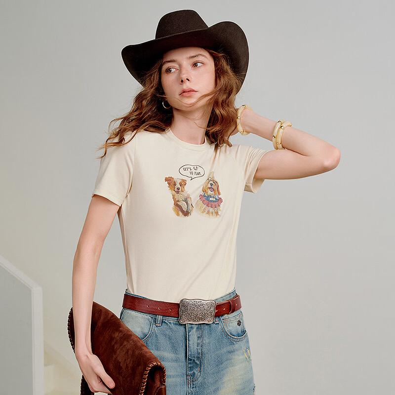 Chuyu Women's Cool-Touch Lyocell Cotton T-Shirt