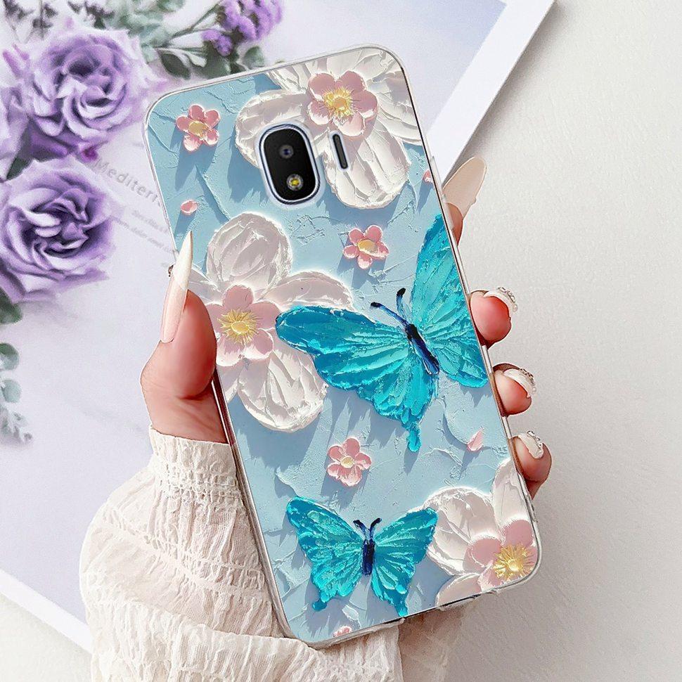 For Samsung J2 Pro 2018 Case SM-J250N Soft Silicone Luxury Letters Cover For Samsung Galaxy J2 Pro J2Pro Phone Cases Bumper