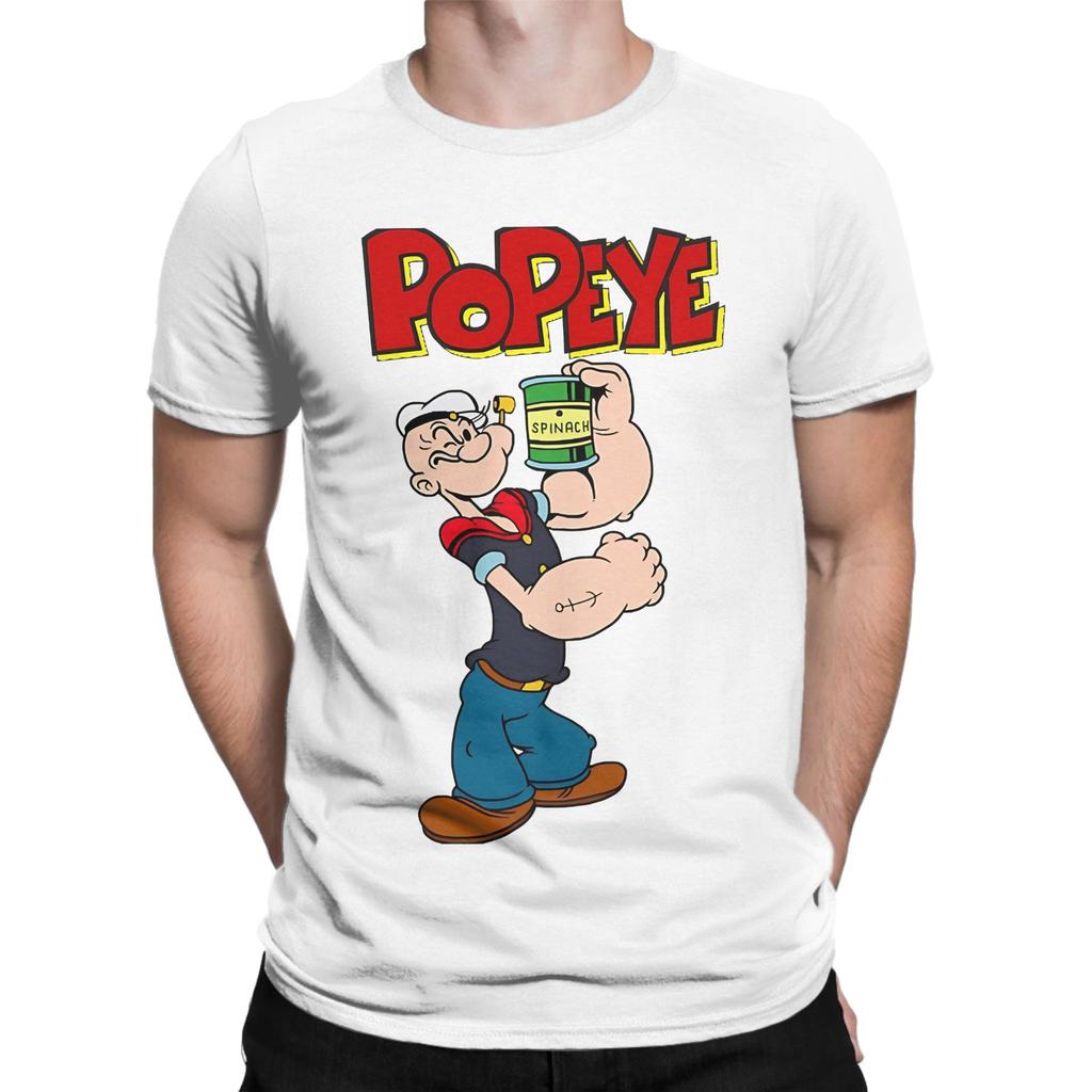 Ppopeye Novelty Graphic 100 Cotton Tshirt Ppopeye Tees Tops For Unisex