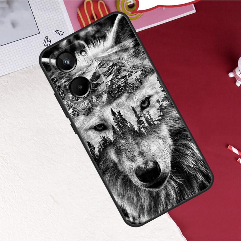 

Animal Lion Wolf Tiger Eagle For Realme C75 C71 C55 C53 C67 C61 C33 C63 C51 C65 GT7 15 Pro 10 11 12 13 14 Pro Plus Case For Realme GT6