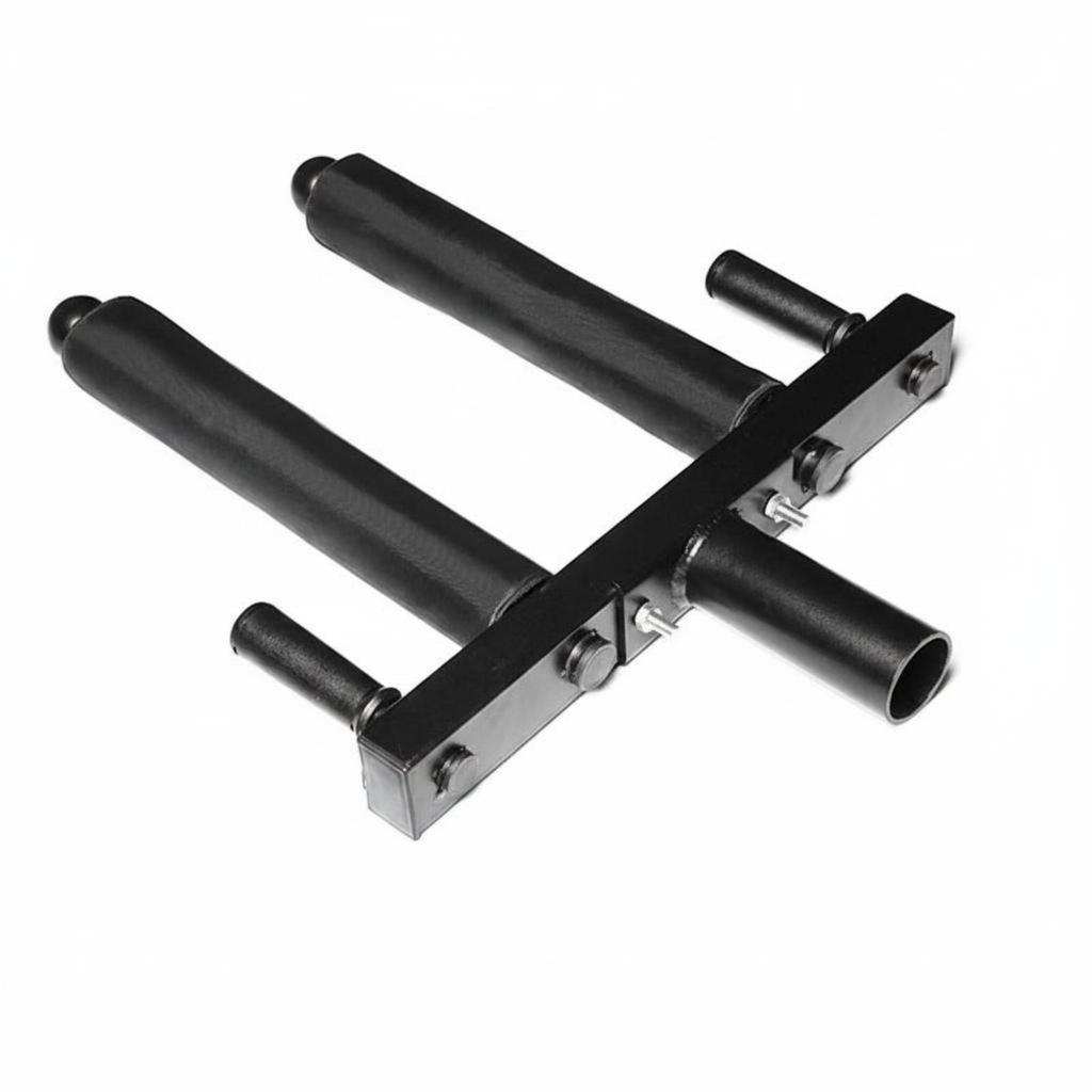 Home Fitness Equipment Steel Squat Rack Attachment with Foam Grips Gym Barbell