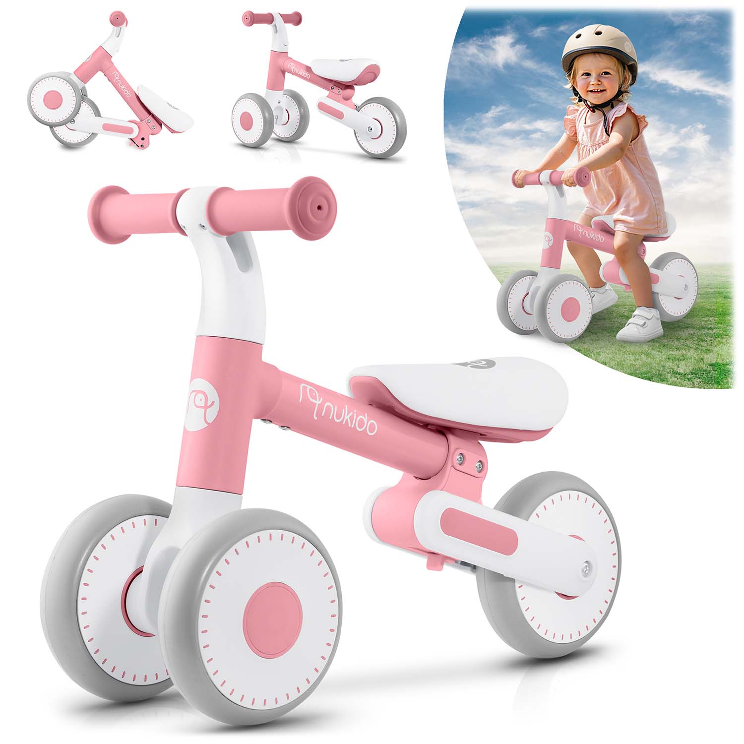Nukido Balance Bike For Kids