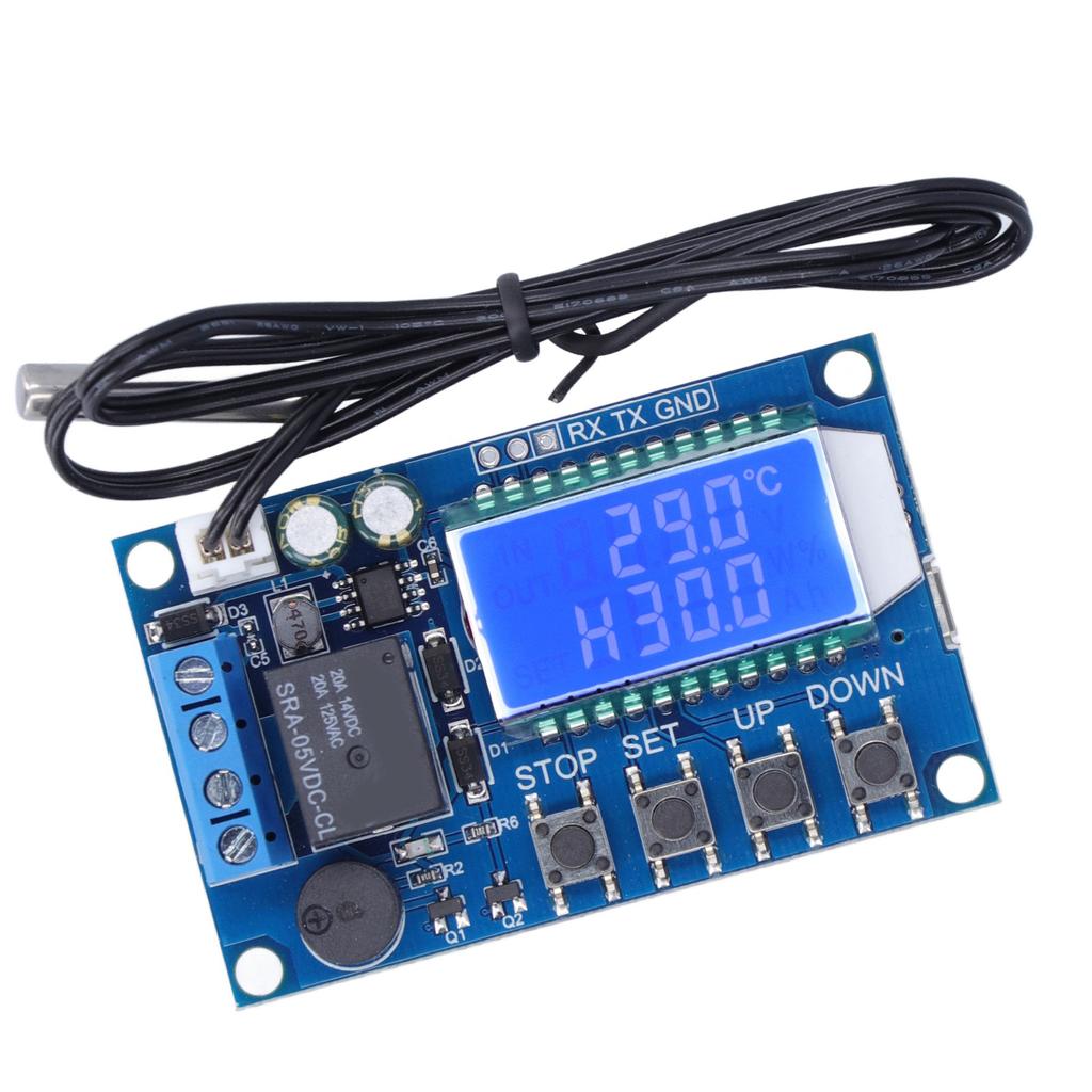 Electronic Temperature Controller Cooling Heating Digital Temp Control Module DC6‑30V XY‑T01