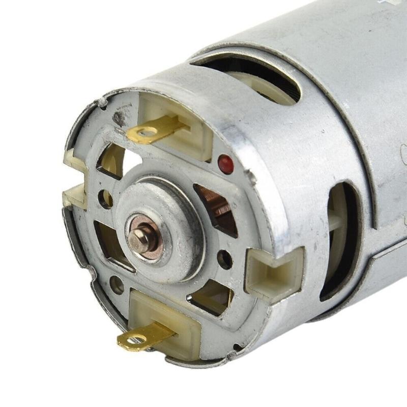 Motore in metallo solido per attrezzature alimentate a batteria da 12V Ideale per trapano e fissaggi 13 denti Componente