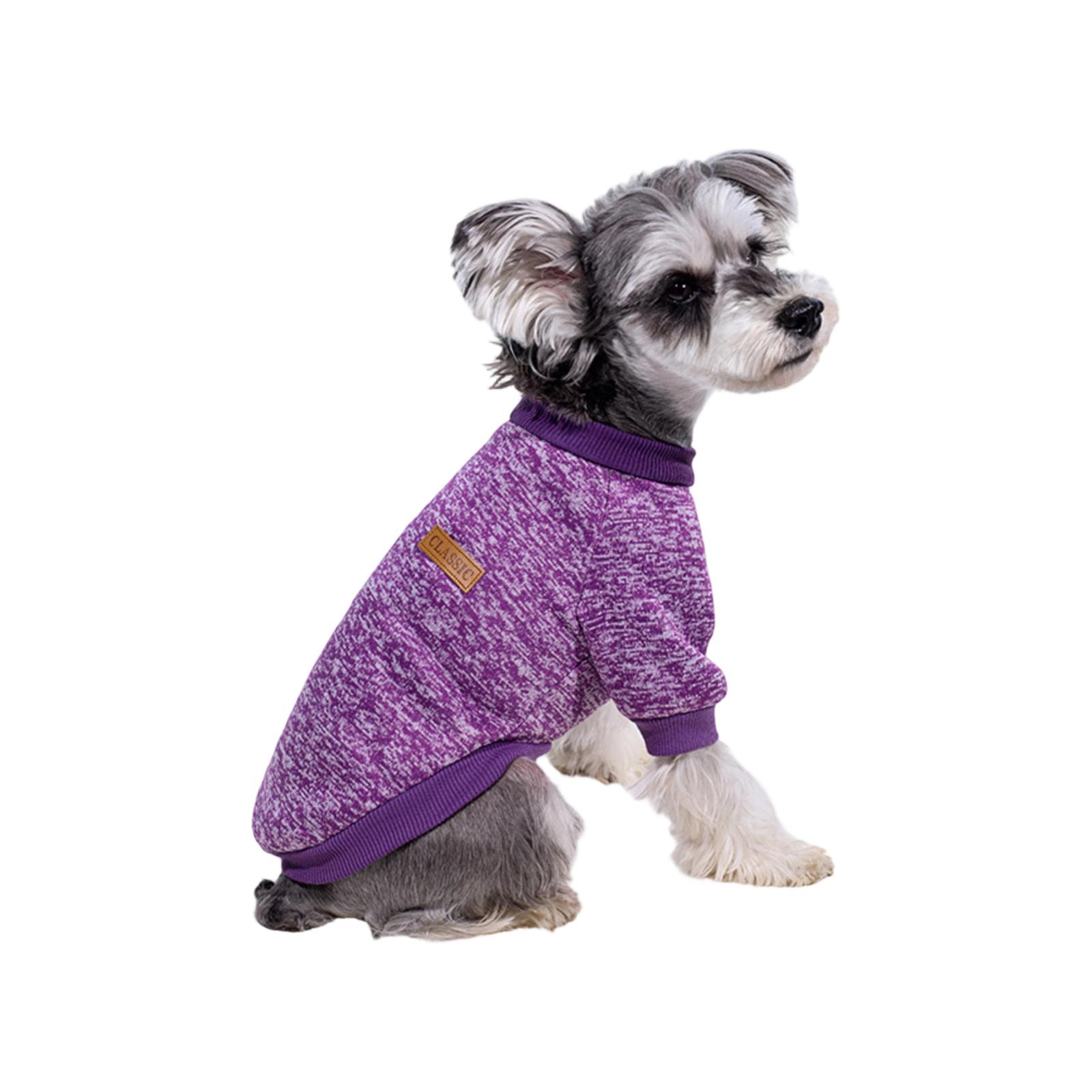 

Size S Pet Fleece-lined Warm Sweatshirt For And Winter, Made Of Wool. One Size