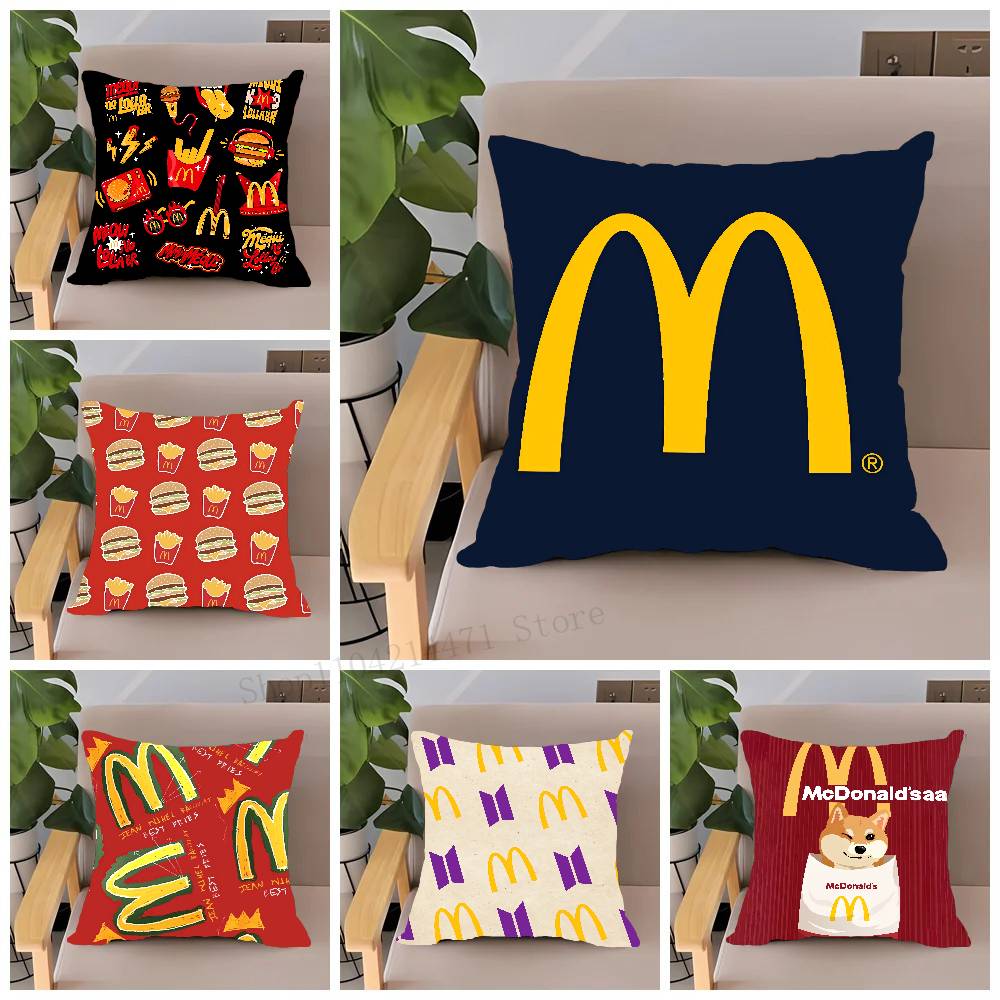 HOT M-MCDONALD Pillow Case Home Decor Throw For Sofa Bed Car Room Decor Gift Idea