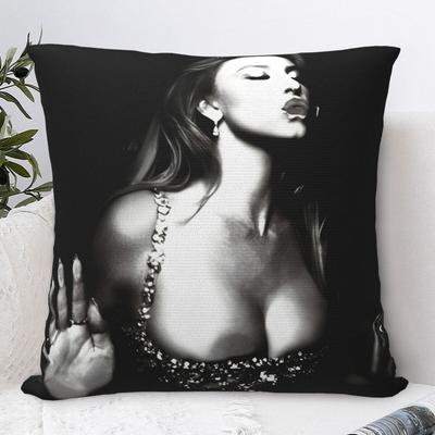 Pillow Case Sydney Sweeney Soft Pillow Cover Kawaii Cushion Cover Design Pillowcases For Living Room Chair