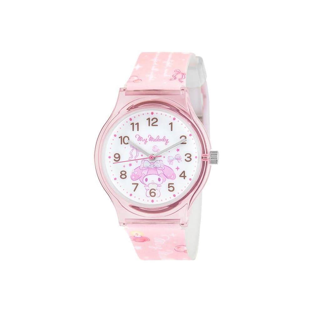 San Flame J-Axis My Melody Pink Plastic Case Watch Women s  CR2C0007-MM