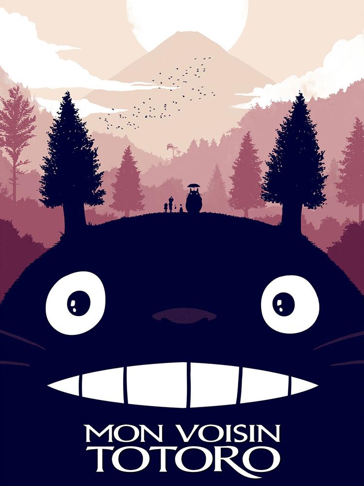 DIY plné kulaté diamantové malování Křížkový steh 3D roztomilé zvířecí komiks Home Dekorativní umění Krajina diamantový obraz 5D diamantový umělecký obraz