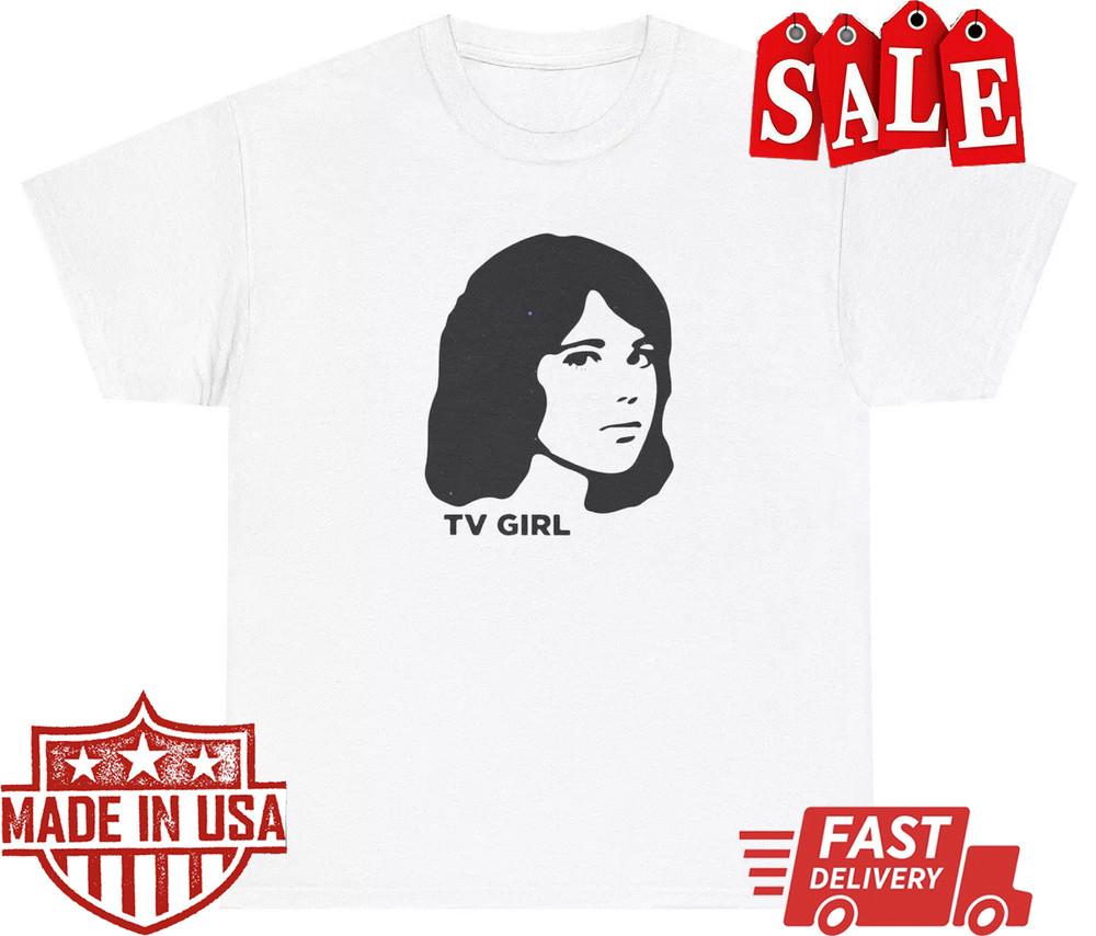 Футболка TV Girl Who Really Cares Tour Подарок Фаната Стиль Y2K French Exit Tee Унисекс Футболка L