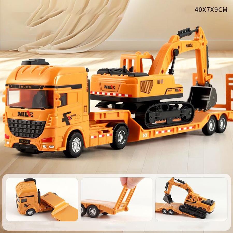 Hochwertig 1 Stück Waagenhalter Hochwertiger Behälter Hochwertiger Ingenieur-Sammlungsbausatz Transportfahrzeug Hochwertiger Bagger Hochwertig