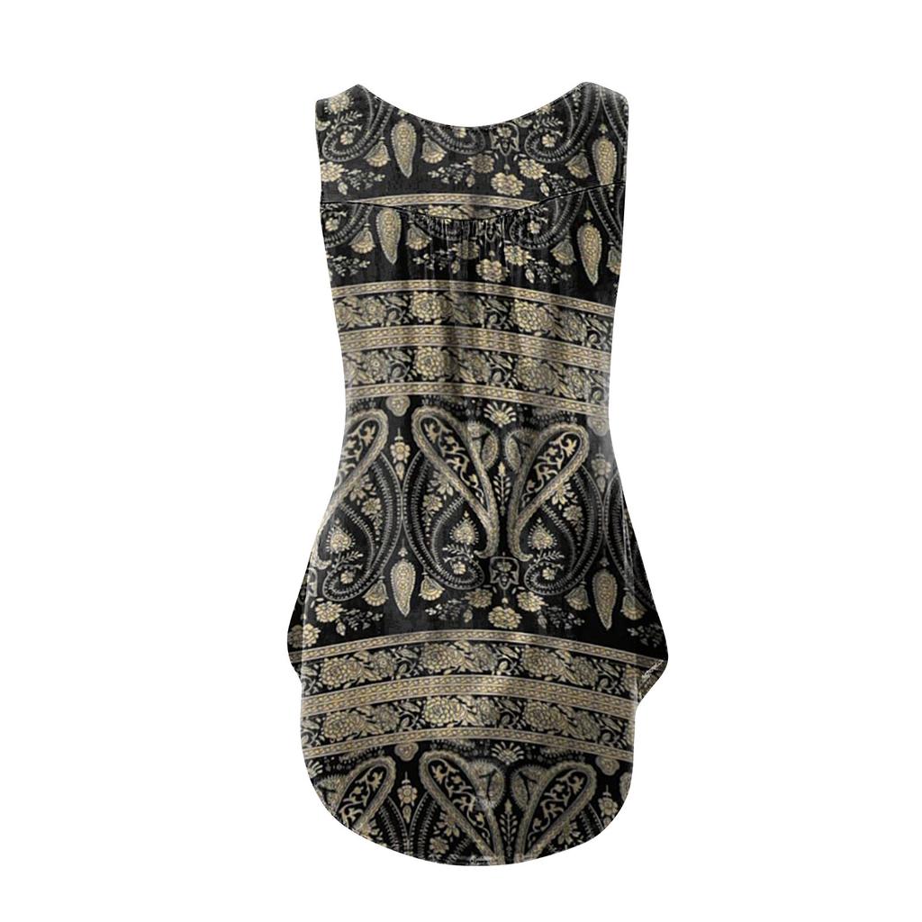 Damenmode, lässig, lockerer Druck, Hosenträger, Strand-Sommerkleid, lockeres ärmelloses Kleid
