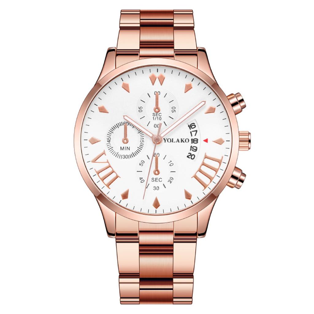 Men's Luminous Running Alarm Clock Watch