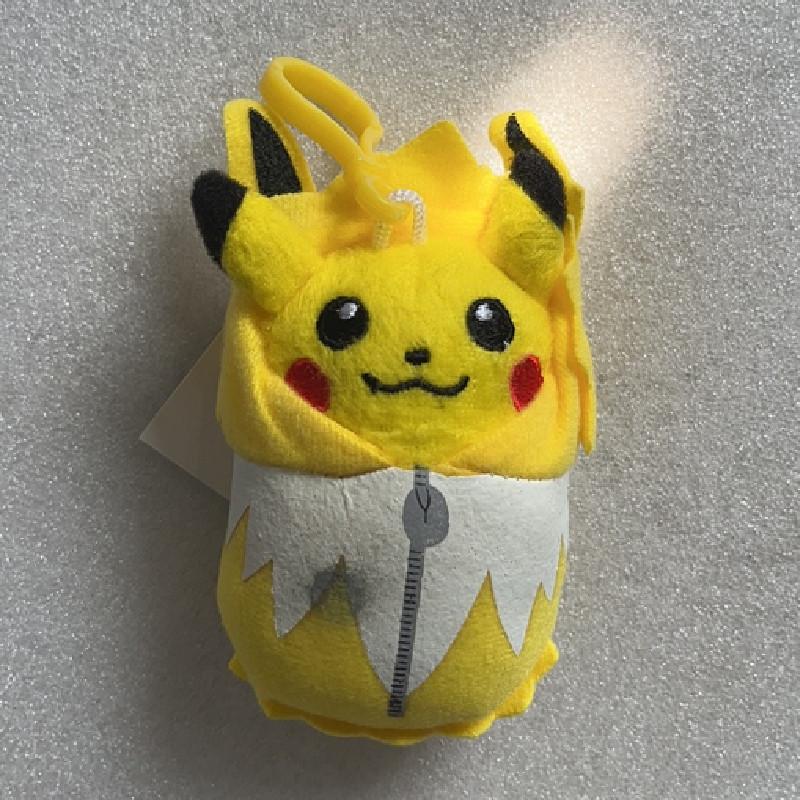 Sleep Pikachu Bag Plush Keychain Toy Pendant Stuffed Doll Decorate Gift