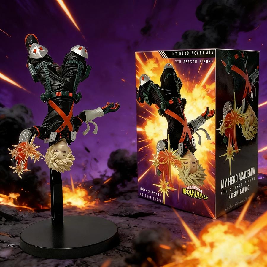 22cm Boku no Hero Academia Anime Figurka Bakugo Katsuki Akční Figurka Midoriya Izuku/All Might Figurka PVC Sběratelský Model Hračky