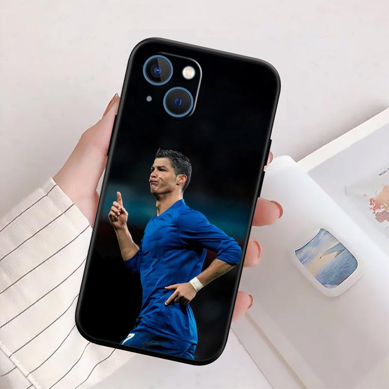 C-cr7 New High-End Shell Phone Case for iPhone 16 15 14 13 12 Pro Max Plus Mini