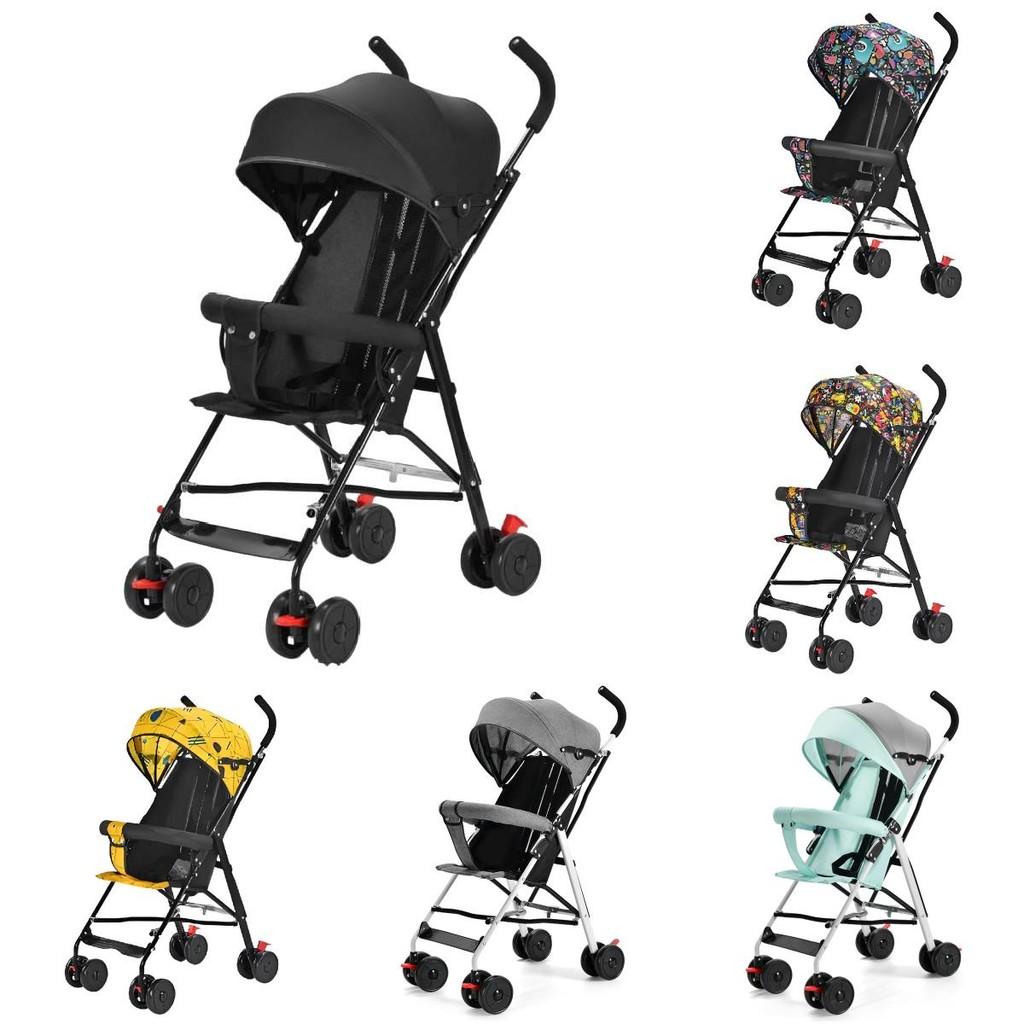 Stroller Ultra Kids Lightweight Foldable Convertible Four Wheeled Gift Seat