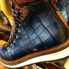Unabhängige Station Amerikanische Retro Herren Arbeitsstiefel Großer Kopf Martin Stiefel Hohe Lokomotive Stiefel