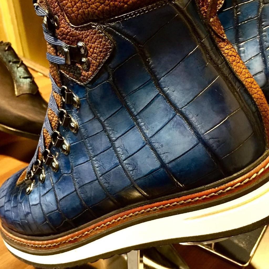 Unabhängige Station Amerikanische Retro Herren Arbeitsstiefel Großer Kopf Martin Stiefel Hohe Lokomotive Stiefel