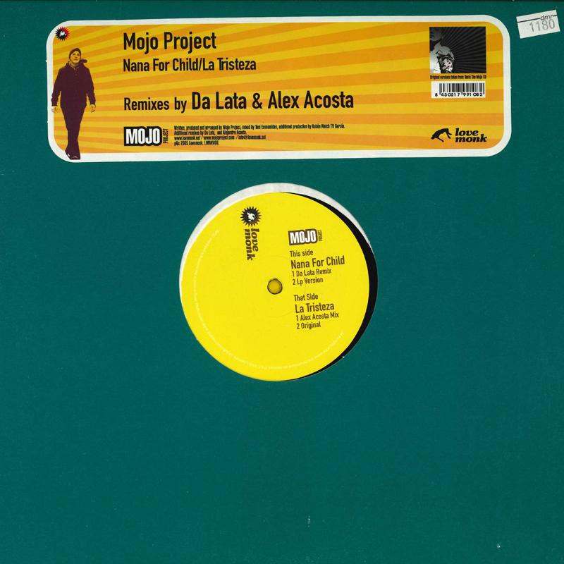 12inch Record MOJO PROJECT - Nana For Child / La Tristeza LMNKV08 LOVEMONK 2005 Unknown Dance & Electronica Used