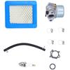 Carburetor Sparking Plug Air Filter Fuel Line Kit Lawn Mower Accessory 498170 799872 694202