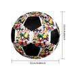 Dragon Ball Indoor Soccer Ball Colorful Machine Stitched PVC Size 5 Team Training Competition Ready Durable High-Bounce Cool Sports Gift