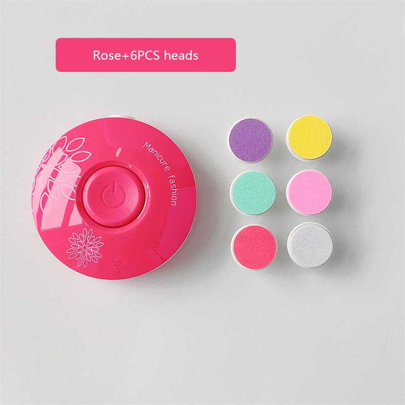 

Детский мультяшный электрический триммер для ногтей Инструмент для полировки ногтей для детей Набор для ухода за новорожденными Набор для маникюра Легко подстригать Пилка для ногтей Кусачки для взрослых Rs-6heads-Nobox