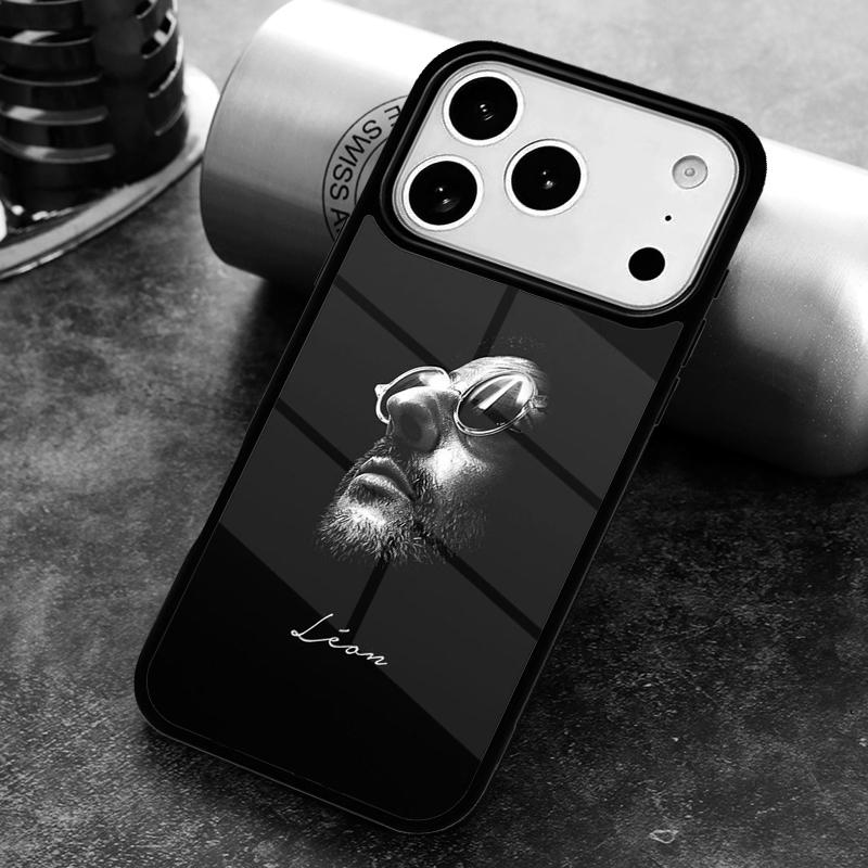 Leon Movie Phone Case for iPhone 17 16 15 Pro Max Air 14 13 12 11 Plus Shockproof Capa Cover