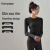 Women's Slim Fit High-Elastic Quick-Dry Long Sleeve Yoga & Fitness Top
