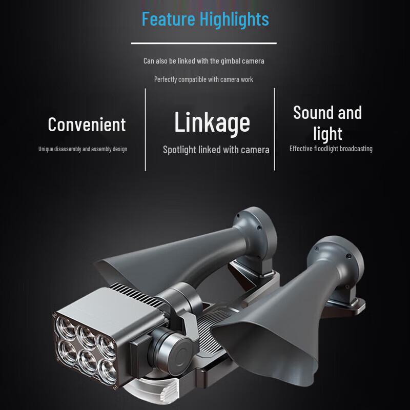 DJI M350 LP35 Drone Searchlight & Loudspeaker