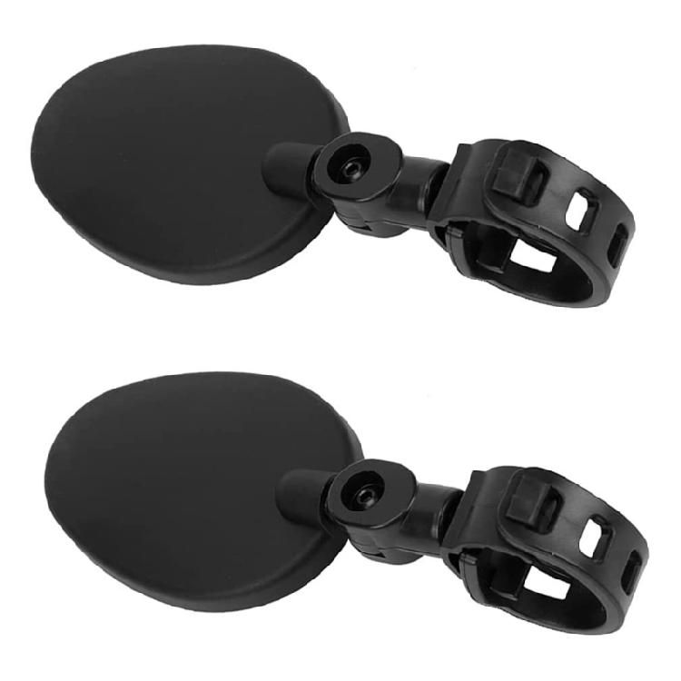 Bike Mirror Adjustable Handlebar Rearview Mirror for Bike Riding Cycling