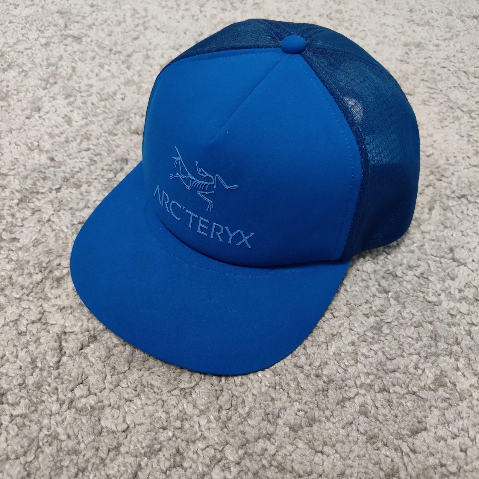 Used Good Condition ARC TERYX Arc teryx [Size] FREE Trucker Cap Mesh Cap Hat Blue