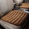 1 funda universal para asiento de coche, cálida y antideslizante, para invierno, para asiento delantero, transpirable, protectora para asiento de coche
