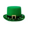Top Hat with and Trim for Festive Costume Party Accessory Unisex Adult Size
