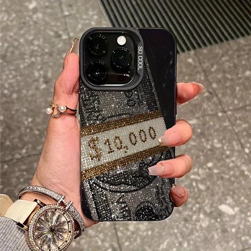 Fashion US Dollar Pattern New Phone Case For IPhone 16 15 14 13 12 11 Mini Pro Max X XR XSMAX 8 7 Plus Fall Matte Back Cover