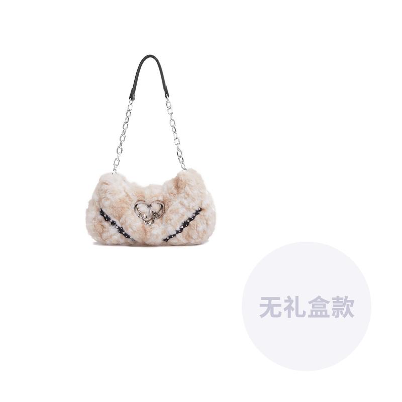 

Новая JACD PU Городской шик Стиль Девичья сумка-багет на плечо Обычная Женская Телесный Абрикосовый JA230098 30.0*8.9*16.0CM