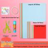 A4 Colored Handmade Origami Paper, 80gsm for Kindergarten & Primary Students