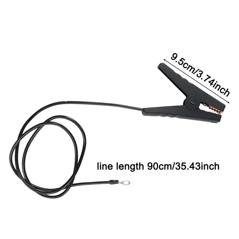 Electric Fence For Alligator Clip Jump Cable For Alligator Clip Solar Fence Cable Solar Energy Battery Clamp Current Test Line