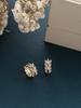 Rice Fragrance 18K Gold-Plated S925 Silver Wheat Ear Earrings - Shiny & Exquisite Women's Ear Clips