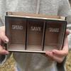 Money Saver for Cash Removable Wooden Coin Bank with Compartments Money Storage Organizer for Home Decoration Coin Banks